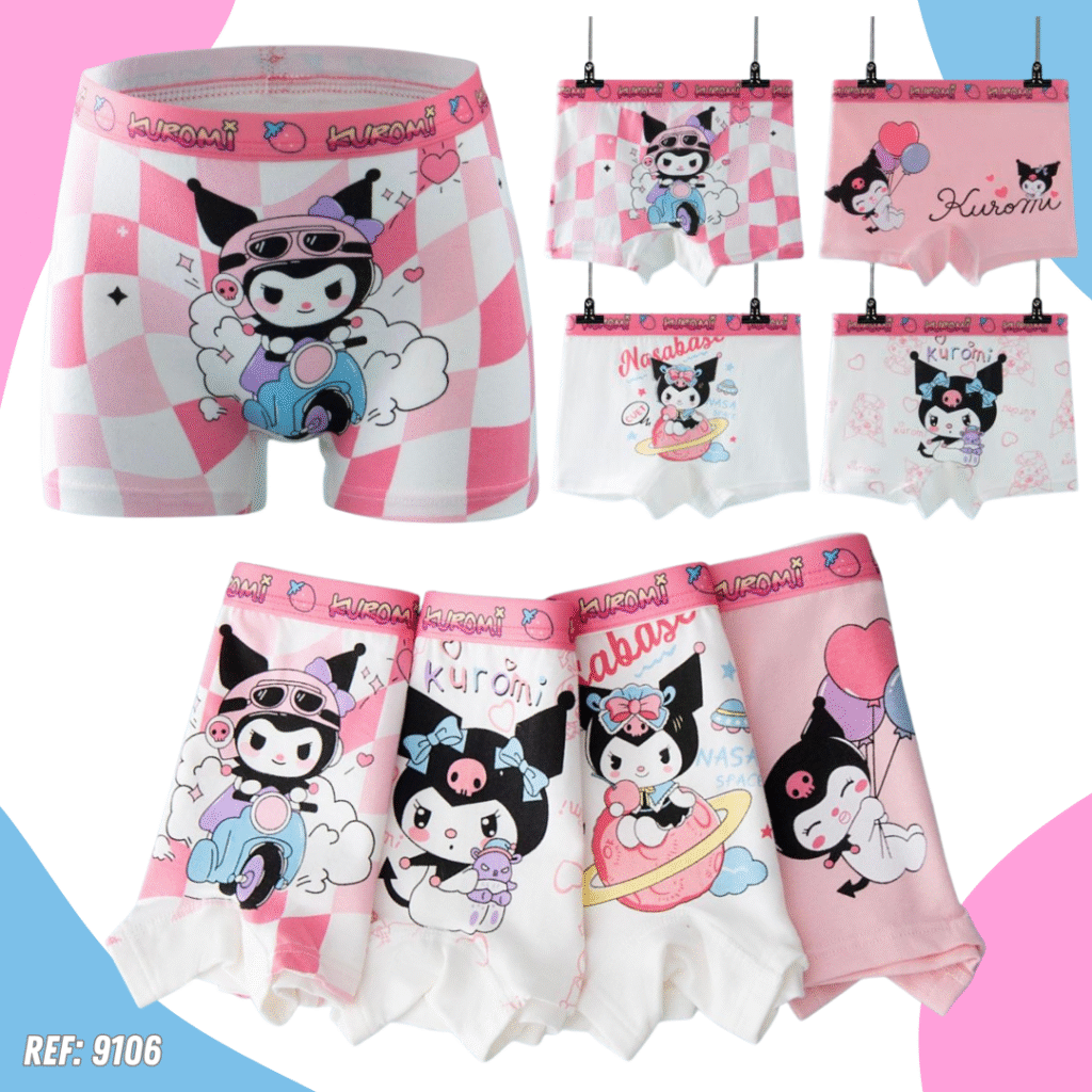 Boxer Niña x 4 und ref: 9106