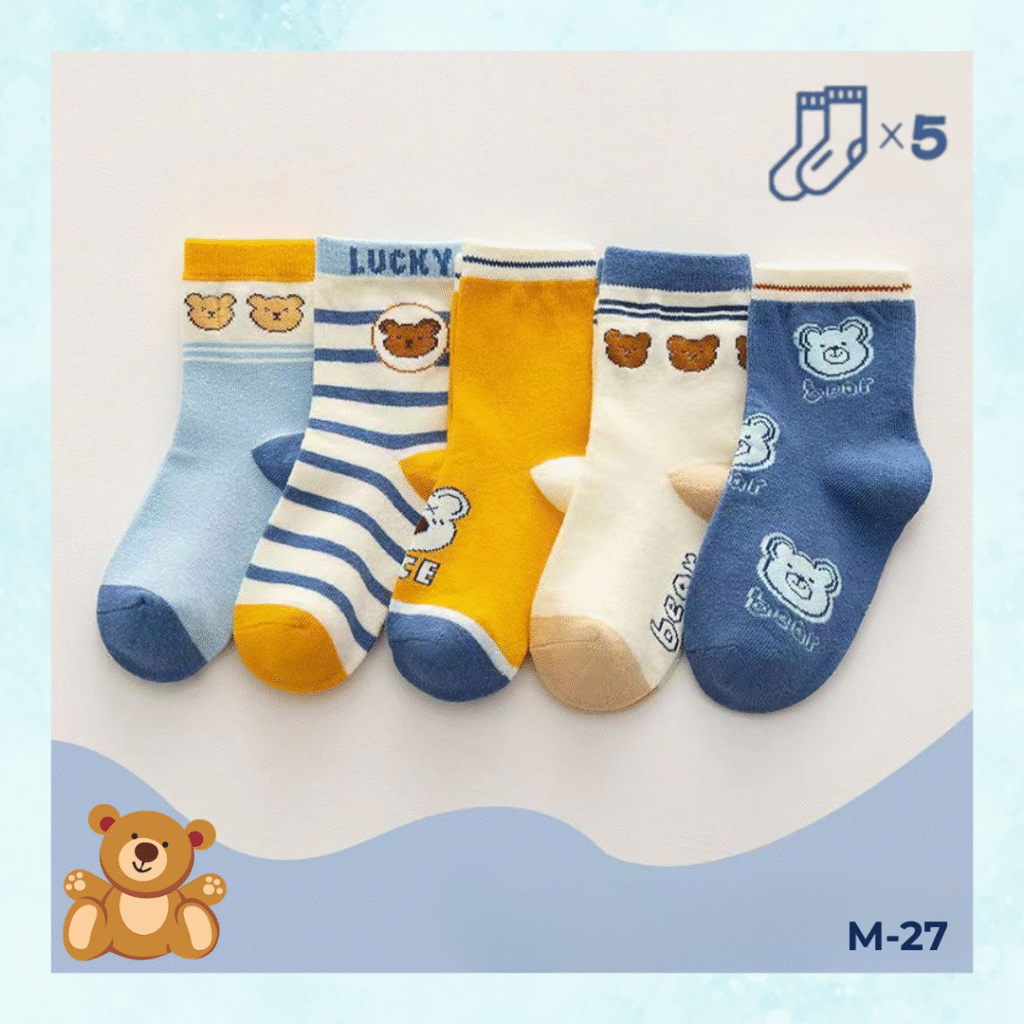 Medias Niño x 5 Pares ref: M-27