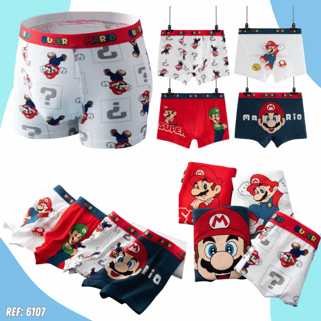 Boxer Niño x 4 und ref: 6107