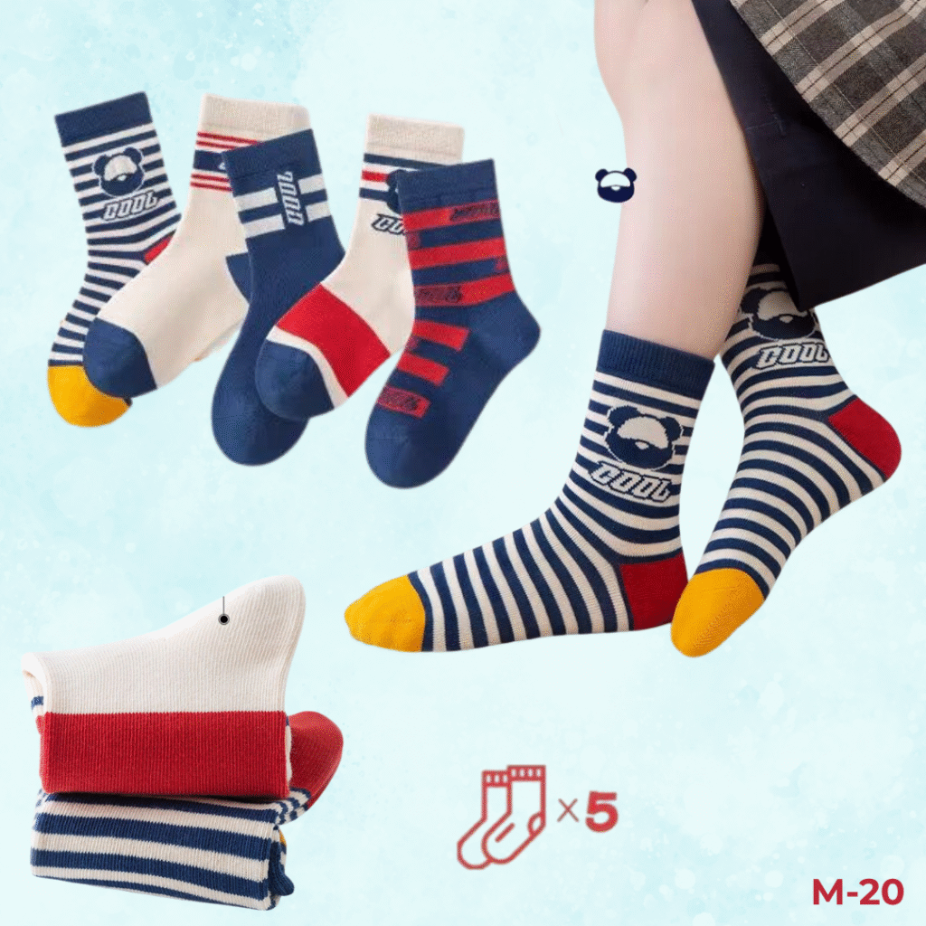 Medias Niño x 5 Pares ref: M-20