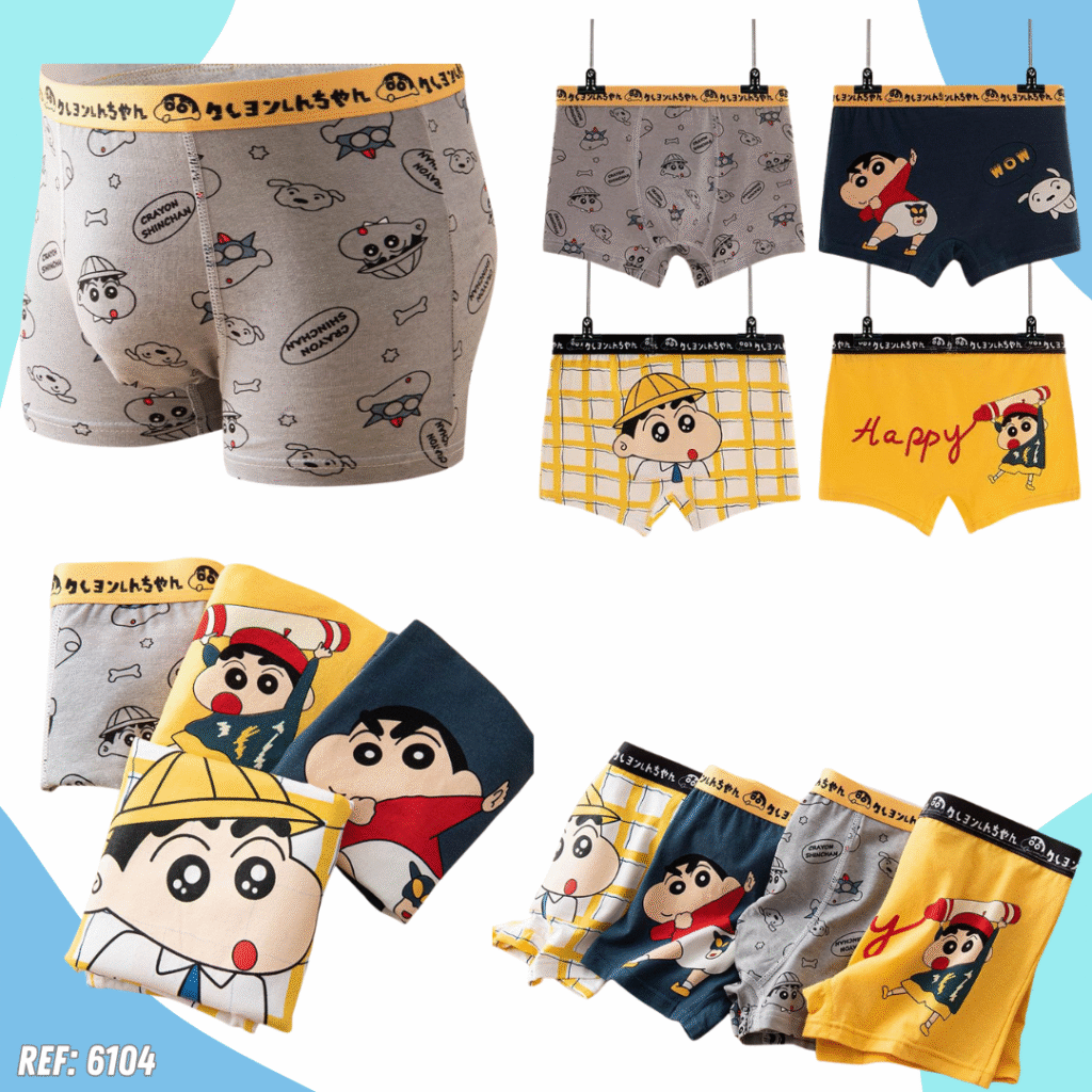 Boxer Niño x 4 und ref: 6104