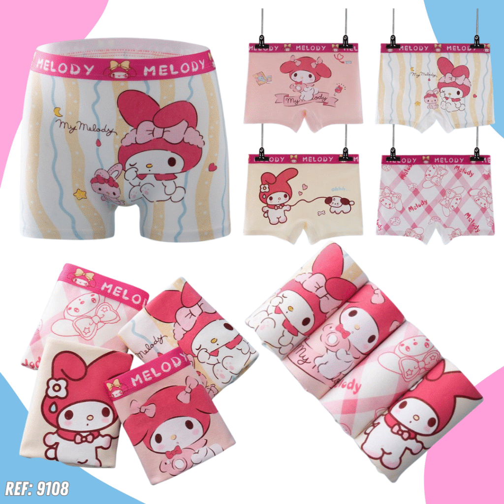 Boxer Niña x 4 und ref: 9108