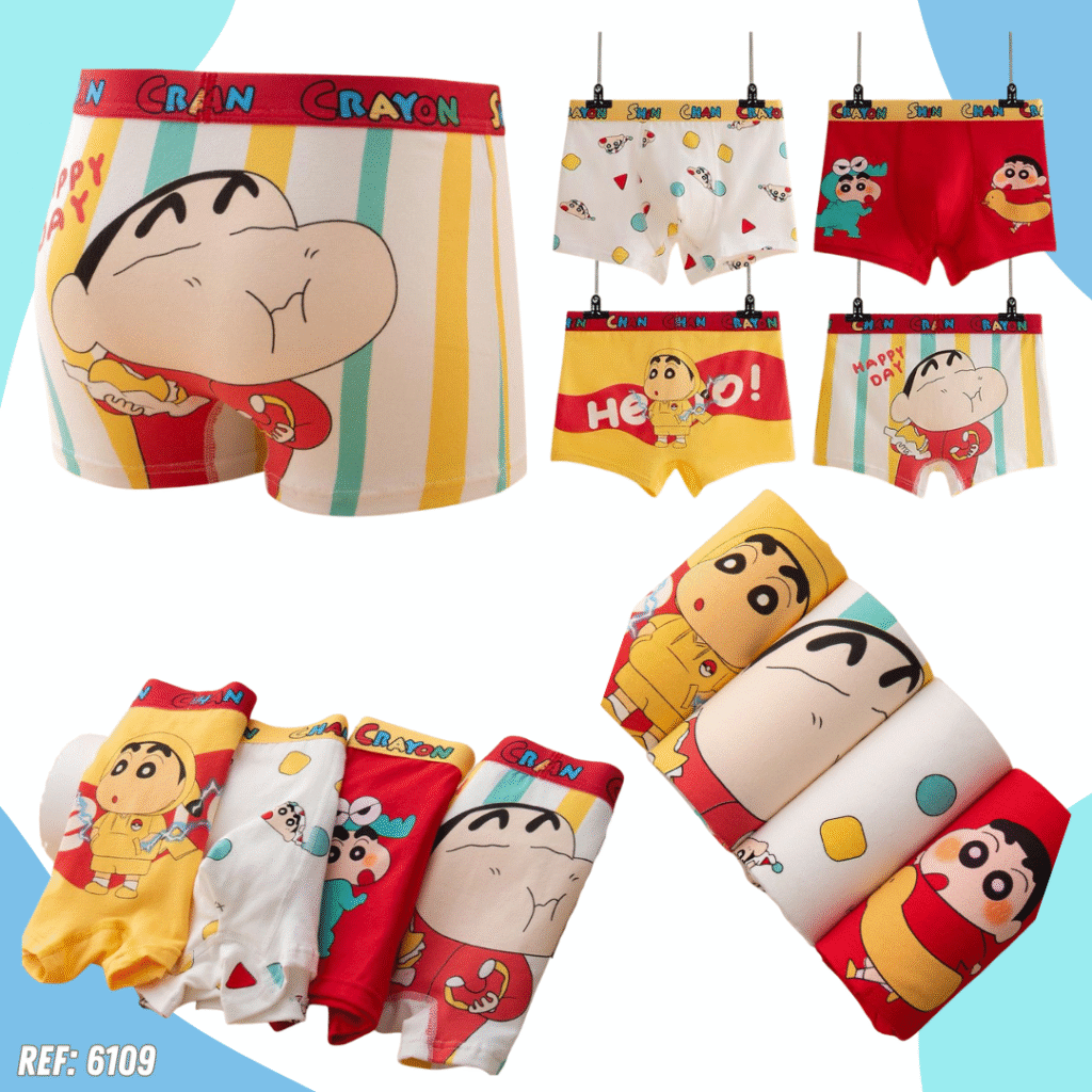 Boxer Niño x 4 und ref: 6109