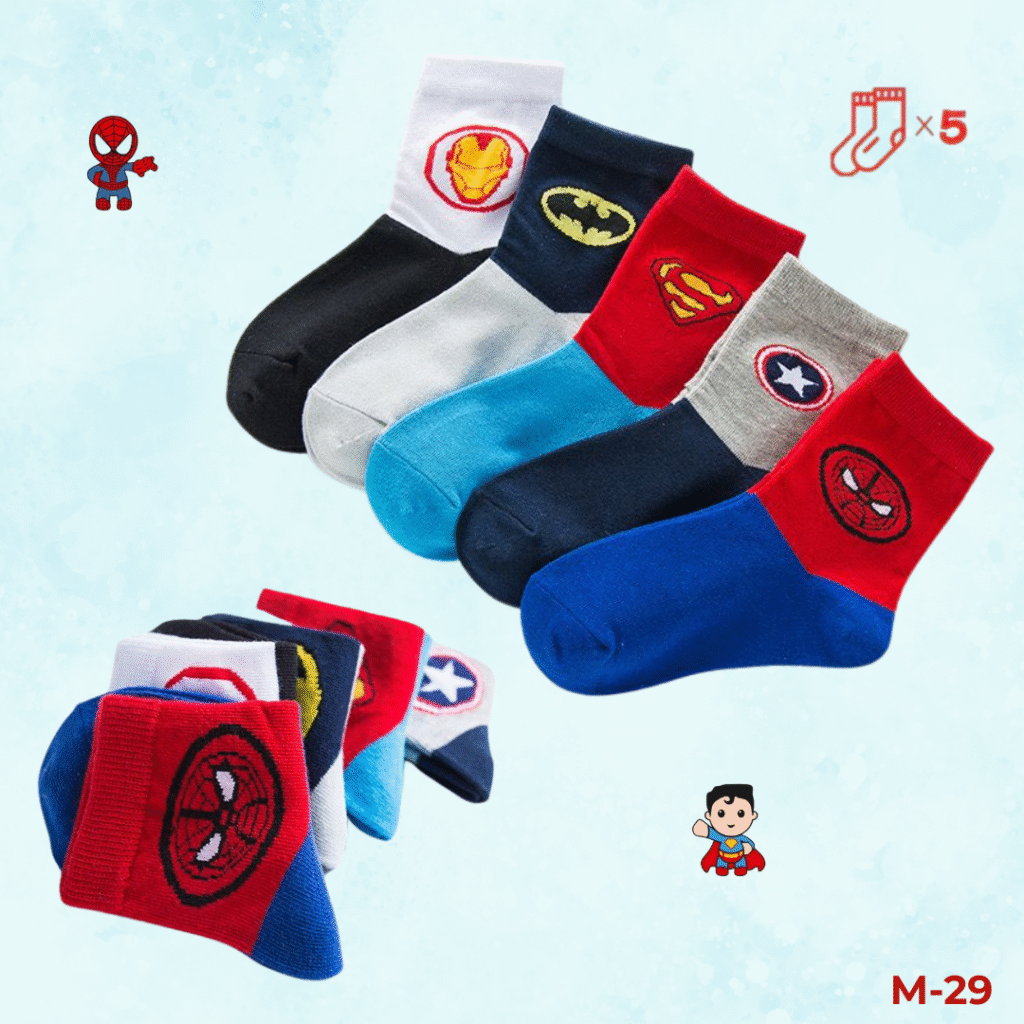 Medias Niño x 5 Pares ref: M-29