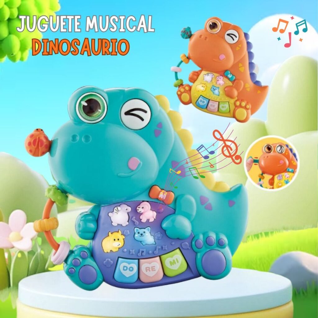 Juguete Musical Dinosaurio