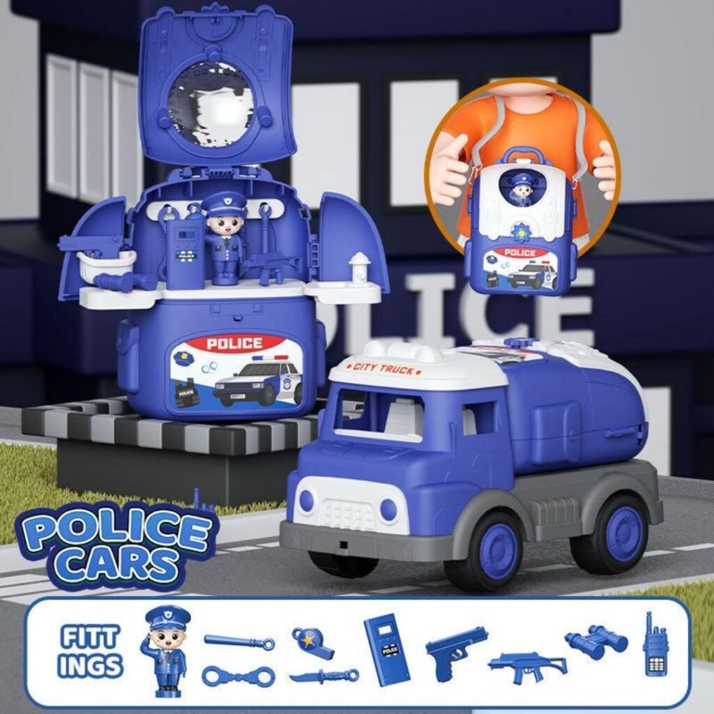 Carro Mochila Policia - Caja