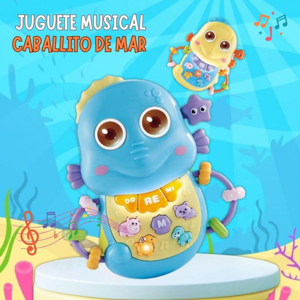 Juguete Musical Caballito de Mar