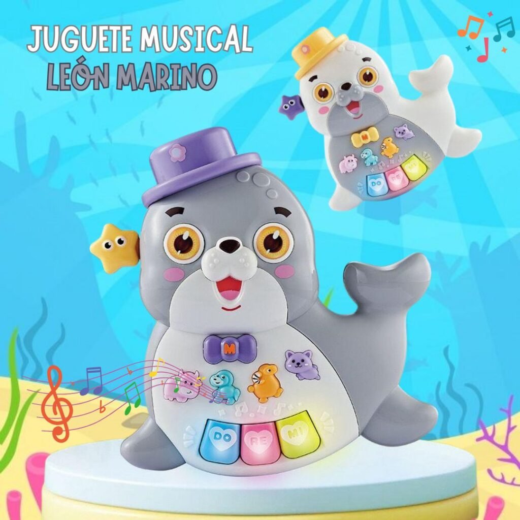 Juguete Musical León Marino