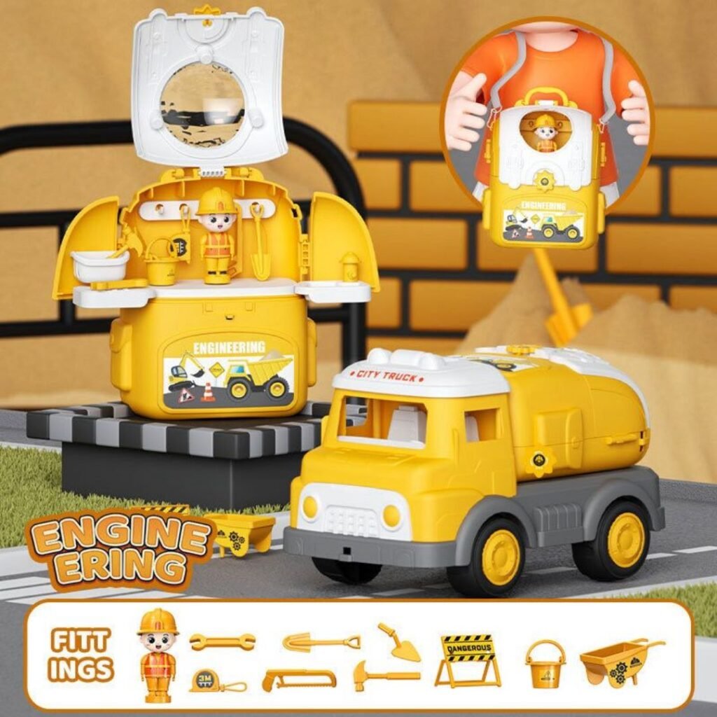 Carro Mochila Constructor - Caja