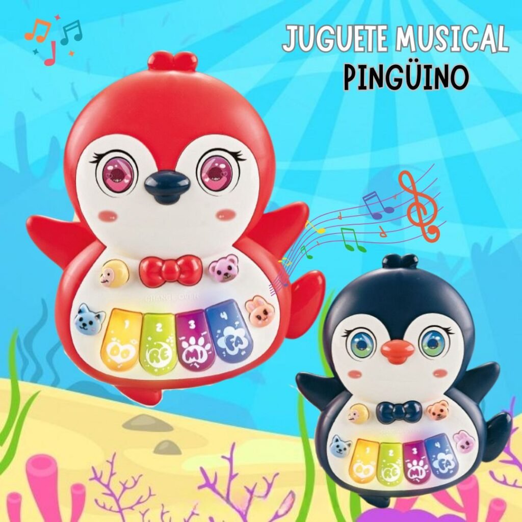 Juguete Musical Pingüino