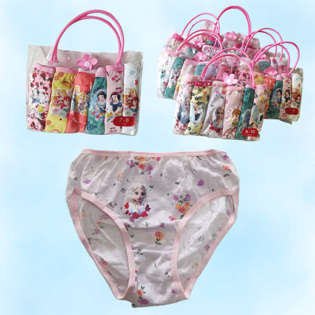 Paquete x 6 Pantys Para Niña (Bolso)