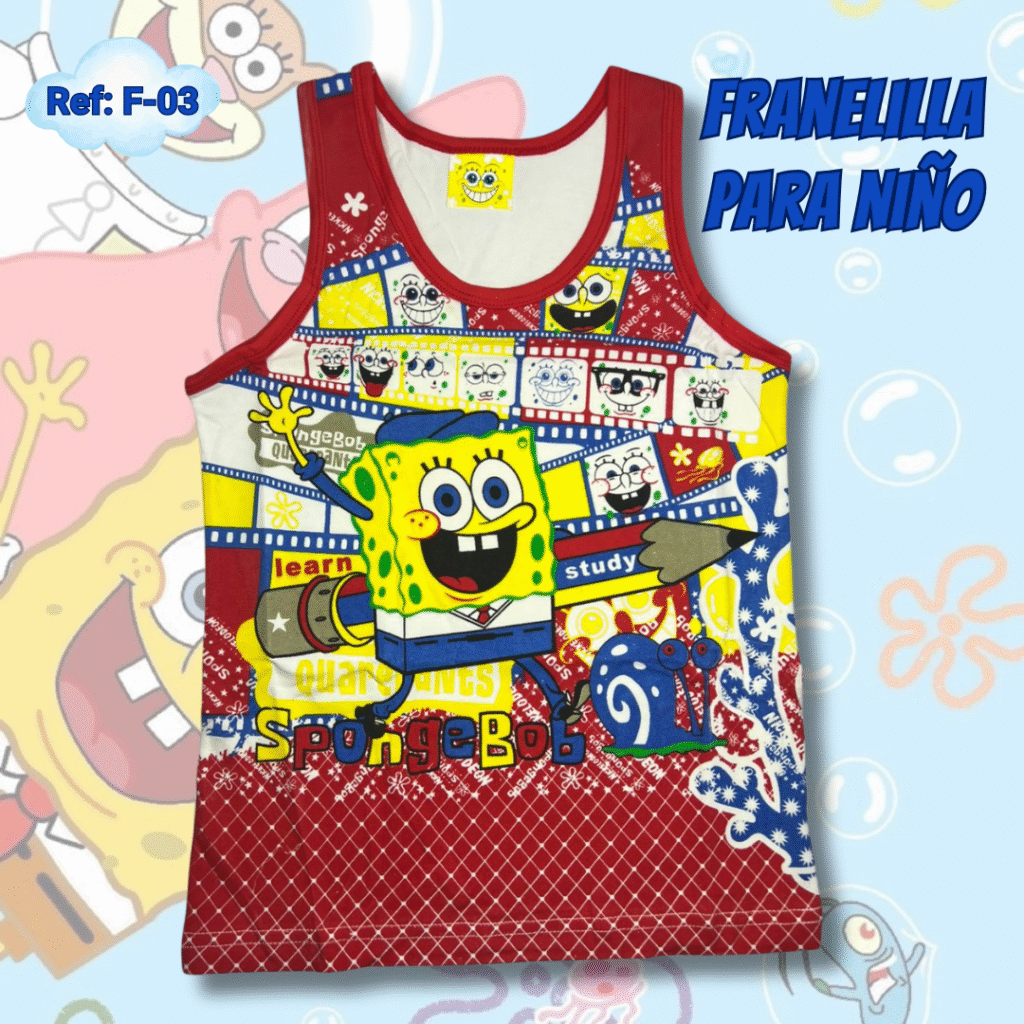 Franelilla para niño ref: F-03